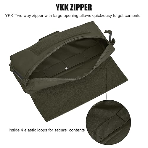 Plate Carrier Vest IDOGEAR Tactical Drop Pouch Multi-function Tool Pouch Tactical Dangler... Molle Pouches