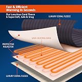 Warmer Luxury Heated Throw Blanket 200 x 130 cm Digital Controller 9 Settings view 3