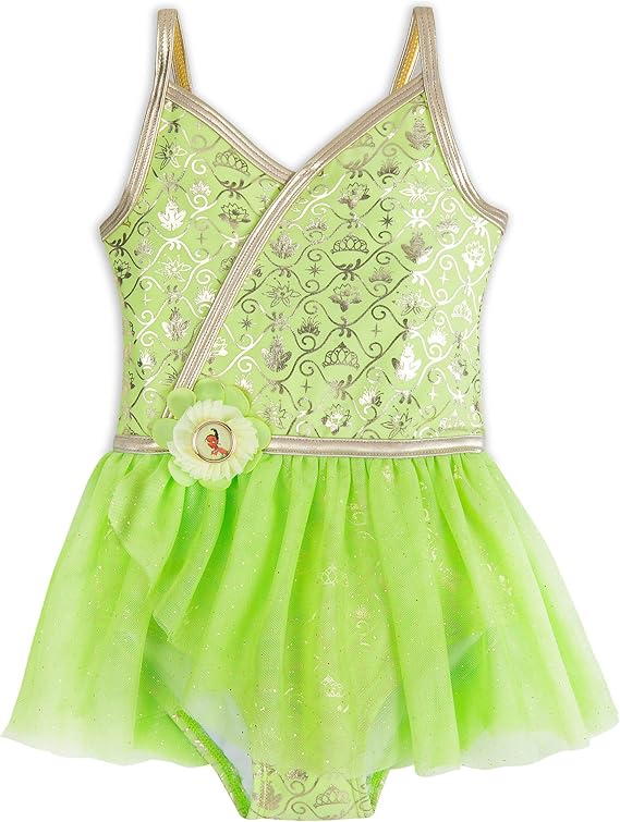 Disney Tiana Costume Swimsuit for Girls The Princess and