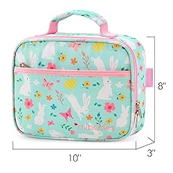 mibasies Kids Lunch Bag for Girls Toddler Insulated