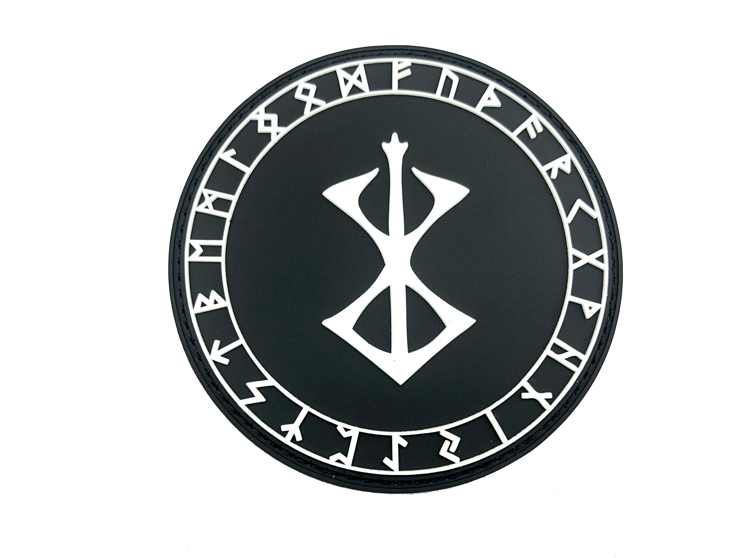 Berserk Berserker Brand Of Sacrifice Norse Rune Viking PVC Airsoft Paintball Patch