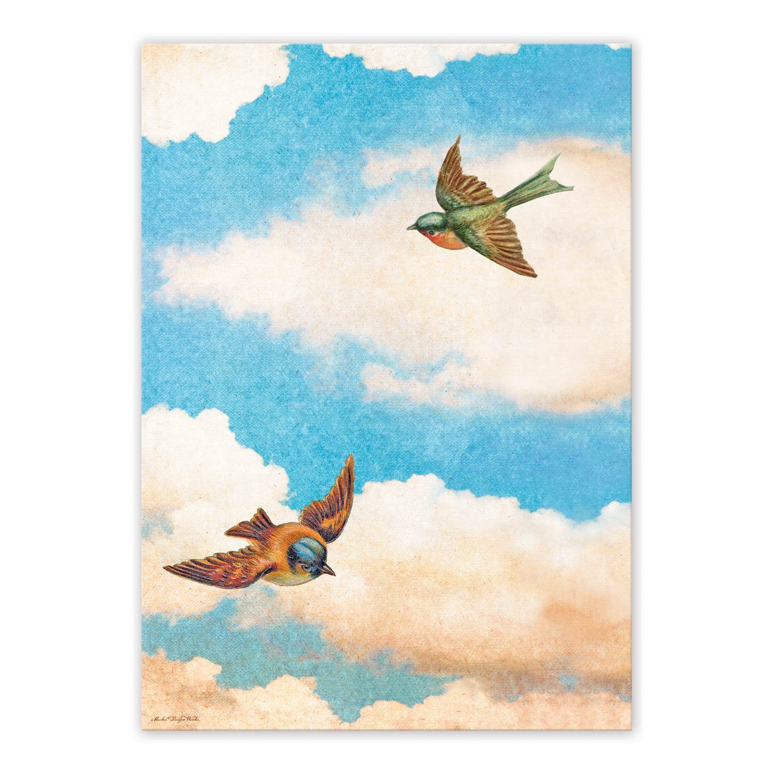 Michel Design Works Kitchen Towel, Cloud Nine