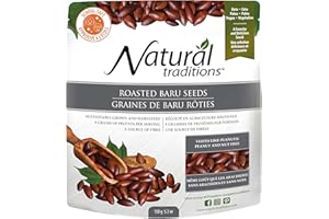 Natural Traditions Roasted Baru Seeds - 150 grams/ 5.3 ounces