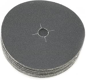 Sait - Fiber Disc: 4-1/2" Disc Dia, 7/8" Hole, Arbor Hole, 120 Grit, Aluminum Oxide | MSC Direct
