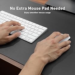Aothia Leather Desk Pad Protector, Mouse