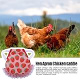 zwxqe Hen Saddle Waterproof Apron Chicken Poultry Protector Comfortable Feather view 7