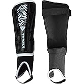 Vizari Malaga Soccer Shin Guards for Kids | Soccer Gear for Boys Girls | Protective Soccer Equipment | Adjustable Straps
