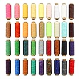 WerkWeit Waxed Thread 36 Colors Waxed Linen Thread