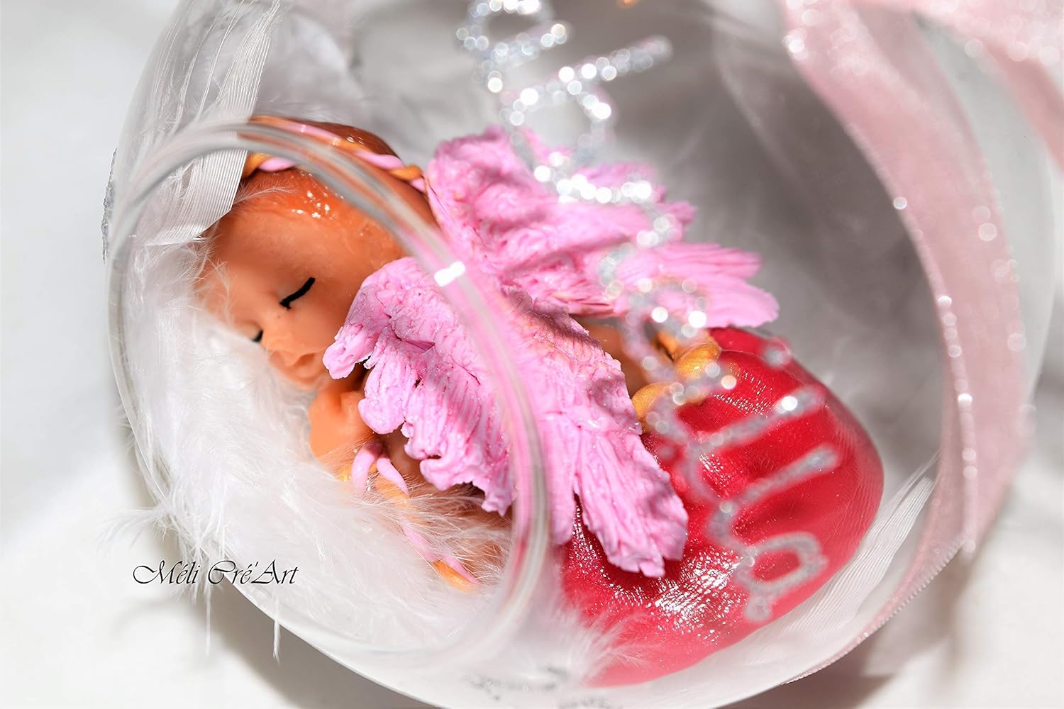 Boule De Noël Suspension Pour Sapin Ornement Bébé Enfant