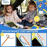 TEKFUN 8.5 Inch LCD Writing Tablet Educational Doodle Board Blue Yellow view 6