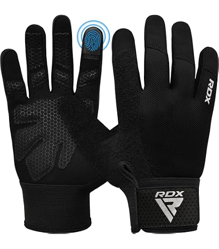 Paire De Gants De Musculation à 4 Doigts – Coussinets Anti-callosités, Cuir De Vachette, Prise Renforcée Pour Haltères, Tractions Et Soulevé De Terre – Noir, Taille M