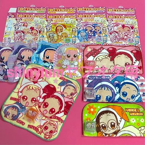 Amazon Co Jp おジャ魔女どれみドッカン おジャ魔女おしゃれセット タオル 藤原はづき 妹尾あいこ 瀬川おんぷ 飛鳥ももこ ハナちゃん ホビー