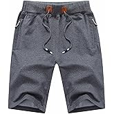 STICKON Mens Shorts Casual Summer Shorts with Pockets