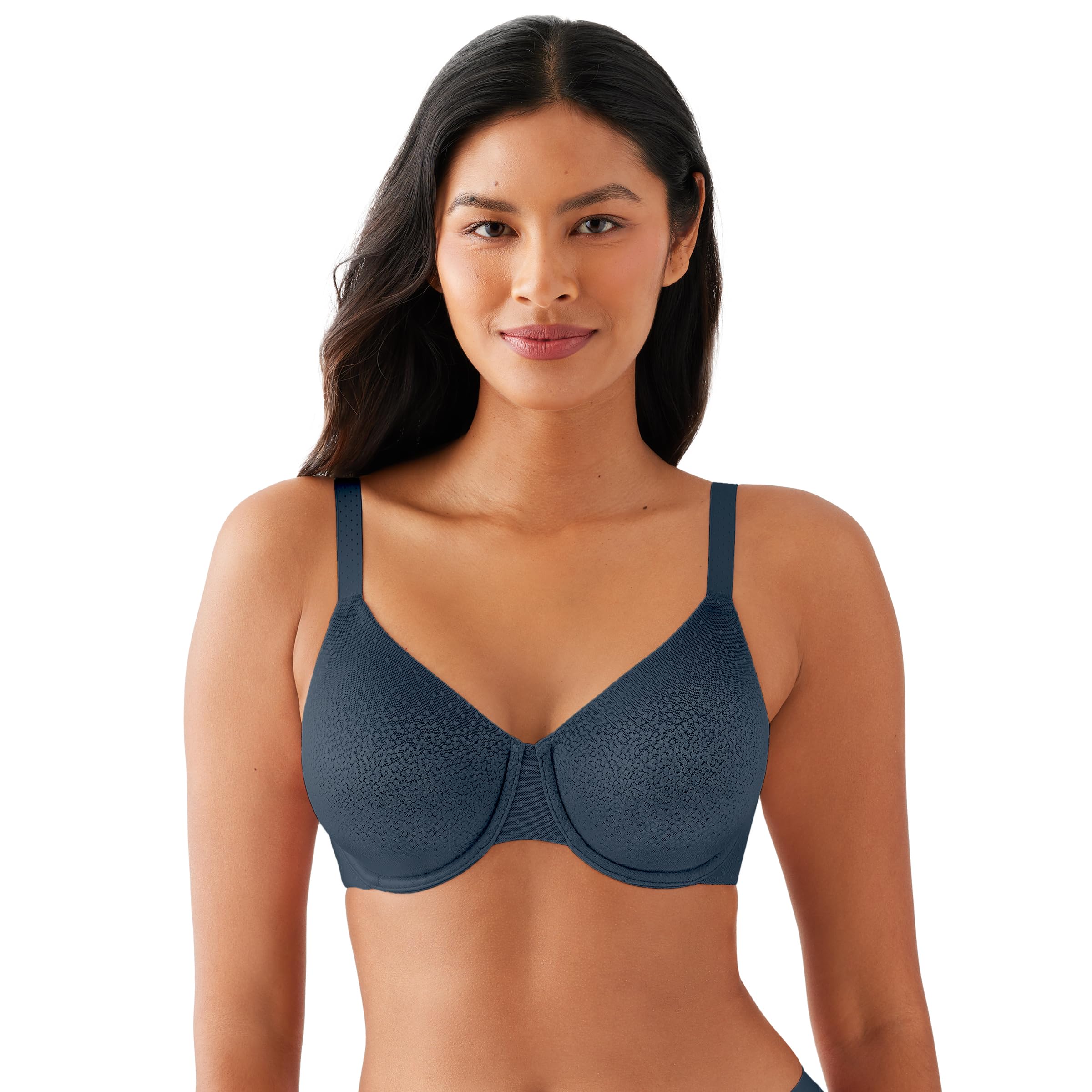 Wacoal Women's Back Appeal Unlined Full Coverage Underwire Bra, 855303, Titan II, 42G Image