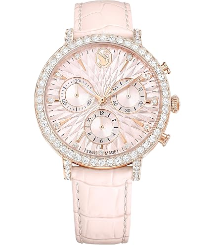 Amazon.com: SWAROVSKI Passage Chrono Watch, Swiss Quartz Watch