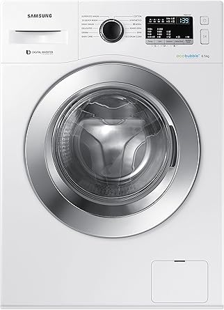 Samsung 6.5 kg Fully-Automatic Front Loading Washing Machine (WW65M224K0W/TL, White)
