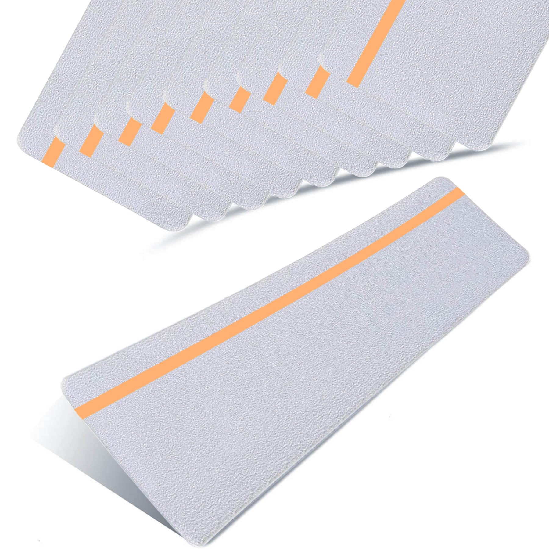 ONTWIE Anti Slip Grip Tape Glow in Dark, Safety Tape 6"x 24" Luminous Orange in Dark Improves Grip and Non Slip Safety Stair Treads - Indoor & Outdoor