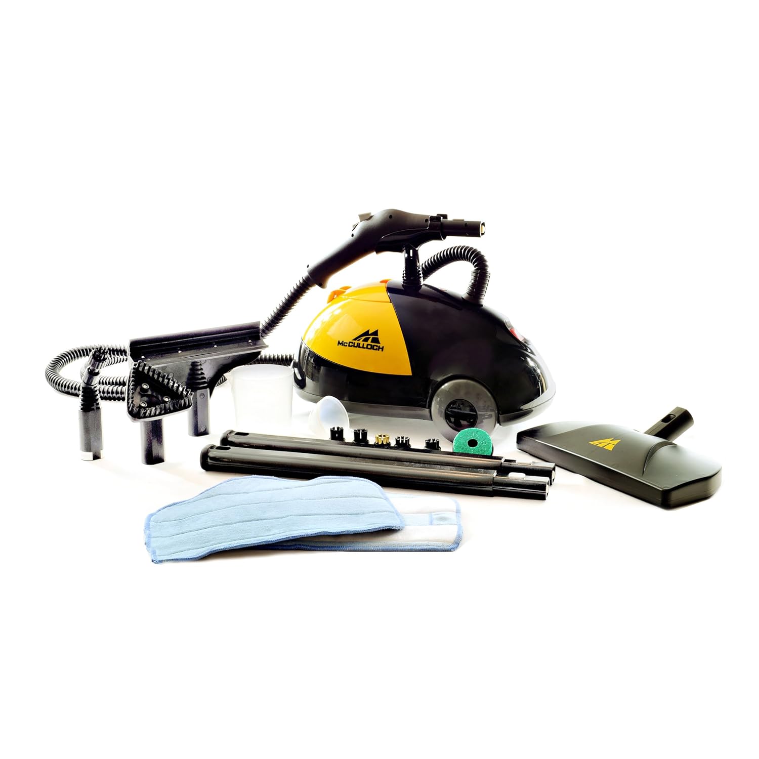 McCulloch MC1275 HeavyDuty Steam Cleaner with 18 Accessories ndash All