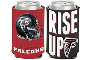 WinCraft Atlanta Falcons Slogan 2-Sided 12 oz Can Cooler