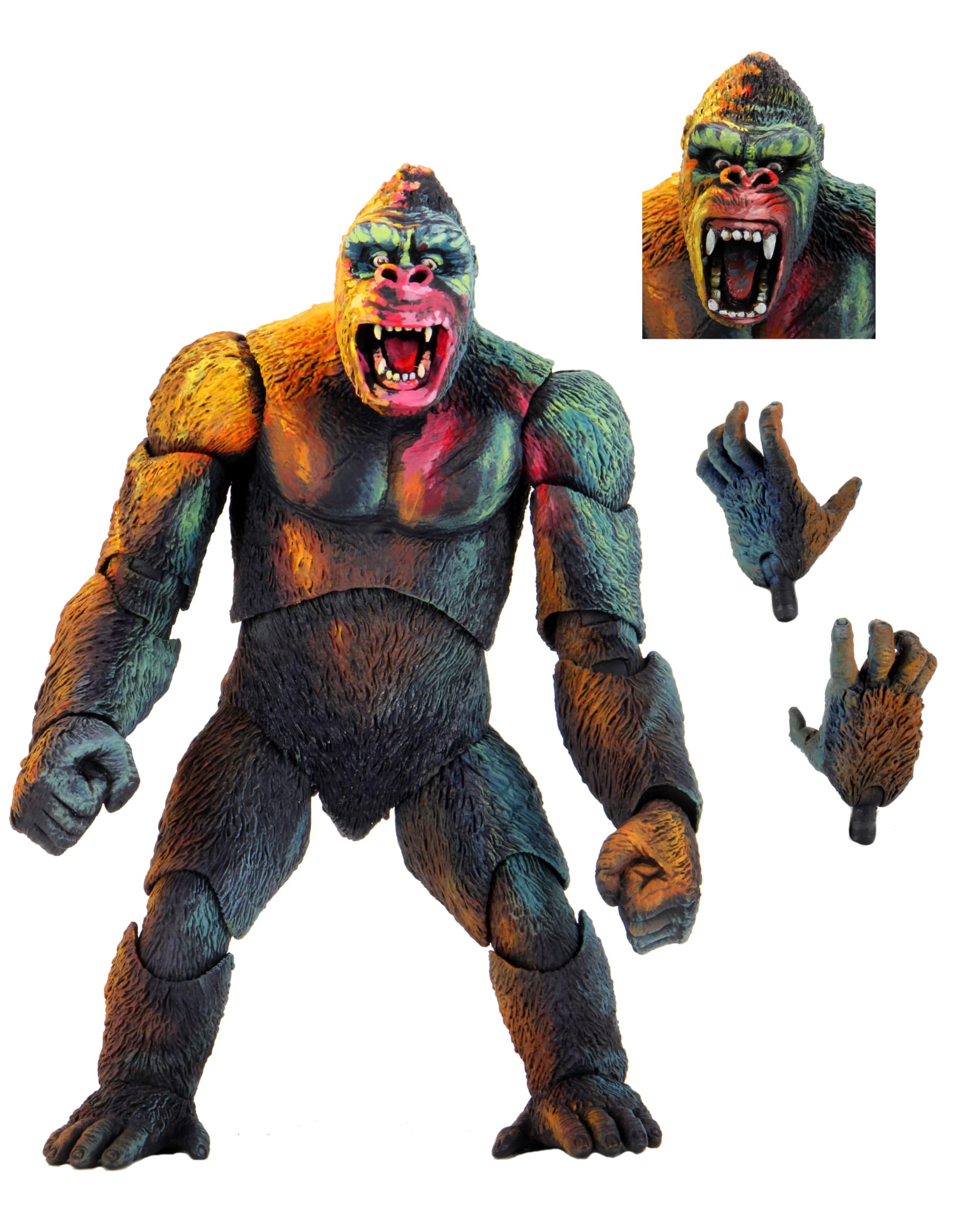 King Kong – Ultimate King Kong (ilustrado) Figura de acción a escala de 7”