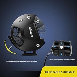 Nilight Led Light Pods 2PC 4Inch 60W Flood Spot