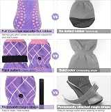 BEAUTYZOO 6 Pcs Dog Socks Anti Slip Non Slip Grippers Large Purple L view 8