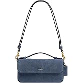 COACH Women's Suede Elora Top Handle Crossbody Bag