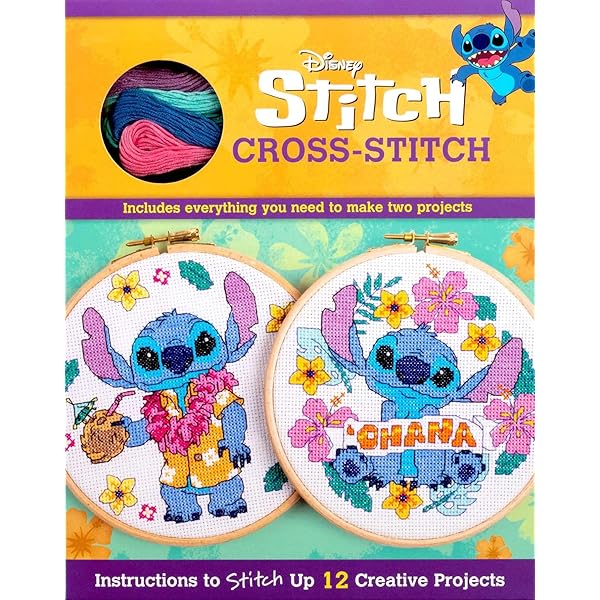 Disney Princess Cross-Stitch: 22 Easy-to-Follow Patterns