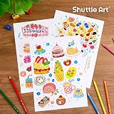 Shuttle Art 408 Pack Colouring Pencils Bulk 12 Colours with 20 Sharpeners view 8