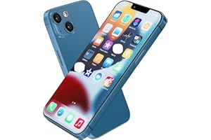 Mearar Dummy Fake Prop Phone Compatible with Apple iPhone 13 Mini Non-Working Store Display Phones Kids Pretend Play Phone That Look Real (for 13 Mini Blue Colorscreen)