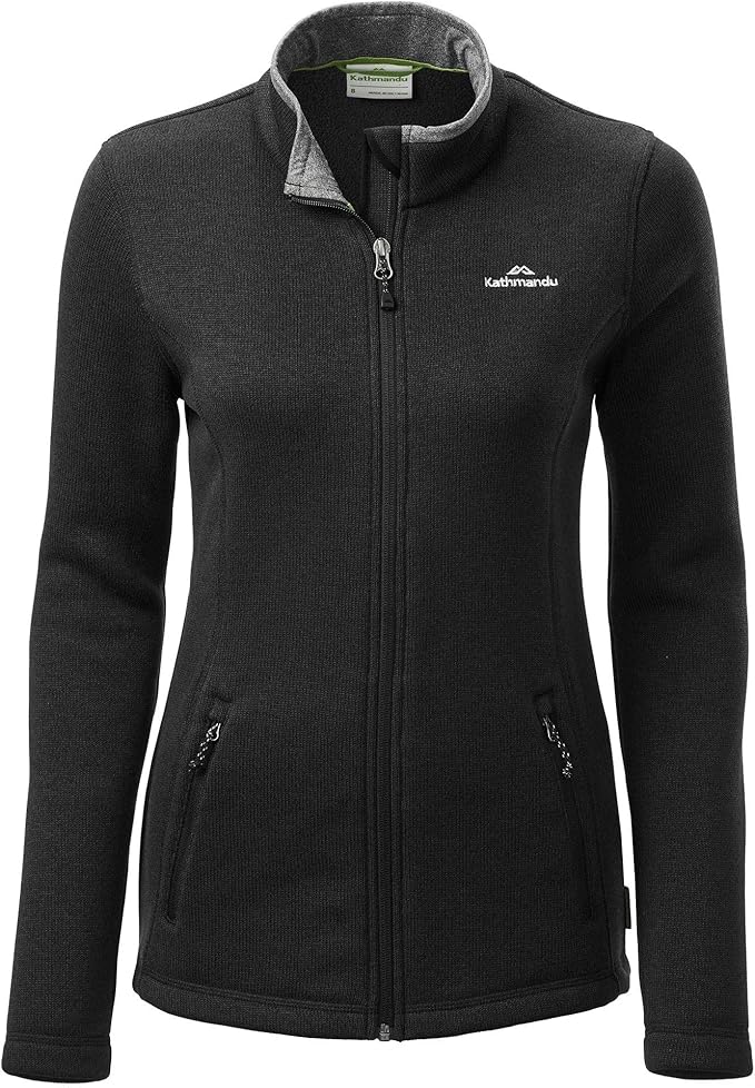 Kathmandu Aikman Jacket v3 Women's, Black Marle, 12, A0318/A29/12 at Amazon Women's Coats Shop