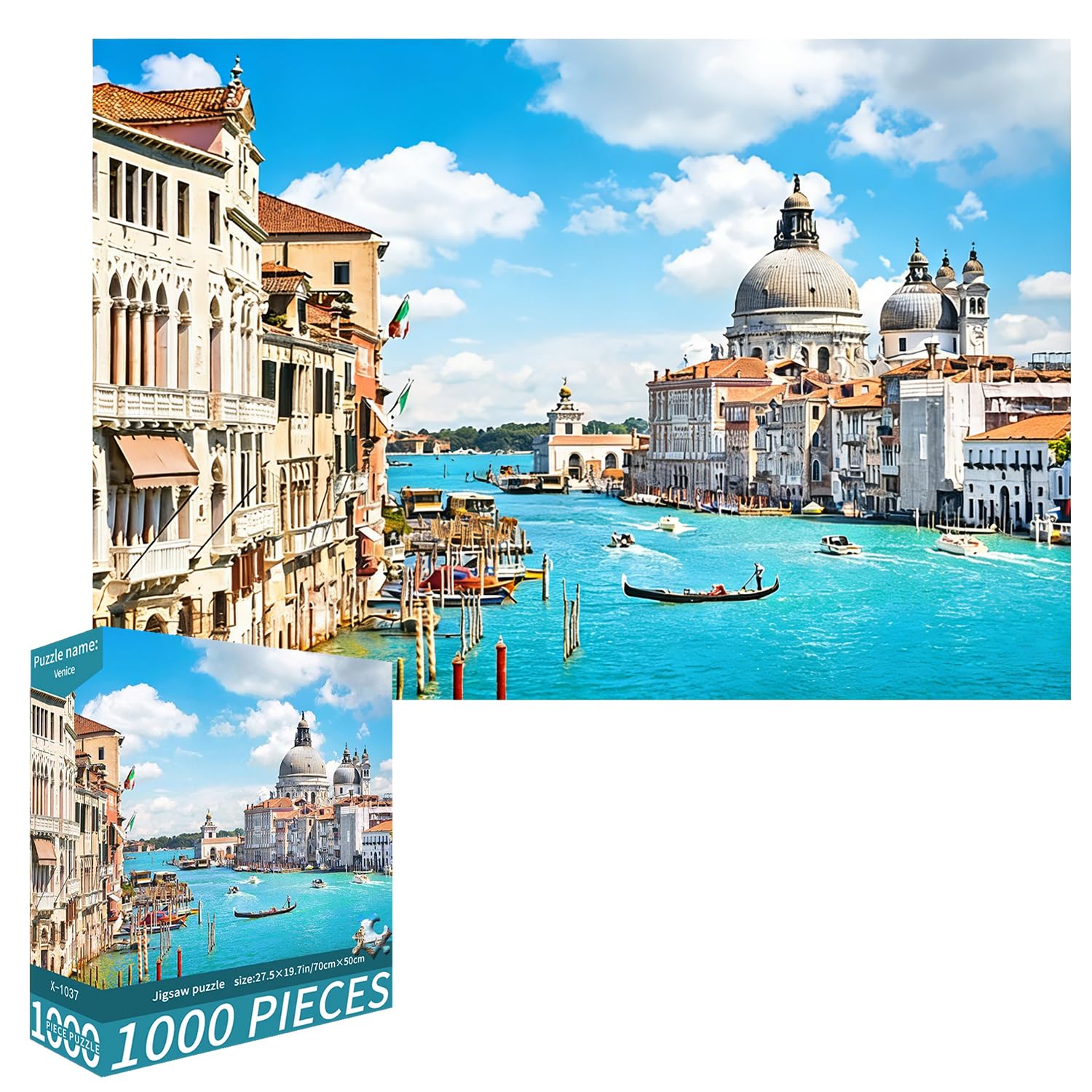 London Puzzles 1000 Pieces for Adults jigsaw puzzles for adults 1000 Piece Puzzle Challenging Game for The Whole for Women, Gifts for Women Men, Puzzle Game for Family Fun, Birthday, Party (D)