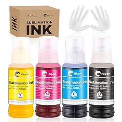Hiipoo Sublimation Ink 522 Refilled Bottles Work