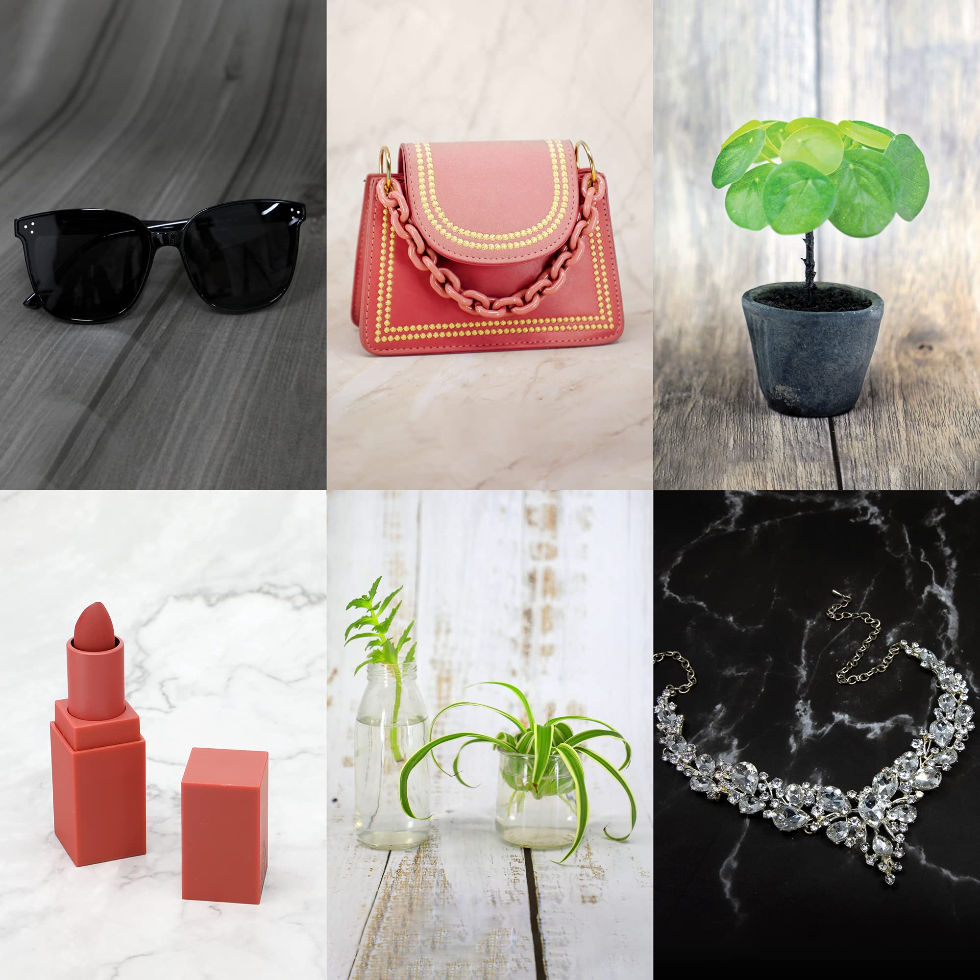 ORANGEMONKIE Reels and Accessories Brand Model Background Set C Coloured for Foldio 3