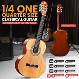 Pyle 76 cm 1/4 Size Classical Acoustic Guitar for Kids Right-Handed view 4