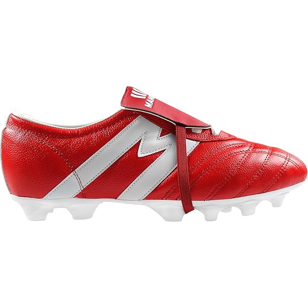 めぐ Amazon.com | Manriquez Soccer Cleats MID SX Red White Genuine