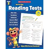 Scholastic Success with Reading Tests Grade 5 Workbook