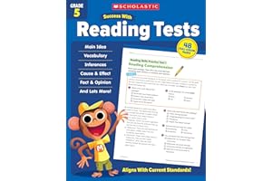 Scholastic Success with Reading Tests Grade 5 Workbook