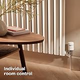 Drayton Schneider Electric Wiser Smart Radiator Thermostat Black TRV view 3