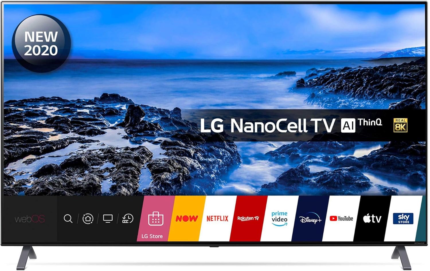 Lg 65nano956 8k Nanocell Hdr Smart Tv 65 Inch Amazon Nl Elektronica