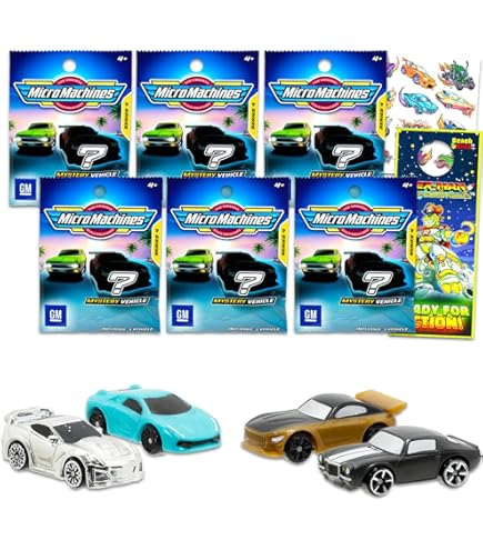 Amazon.com: Micro Machines 2021 Series 6 Starter Pack #22