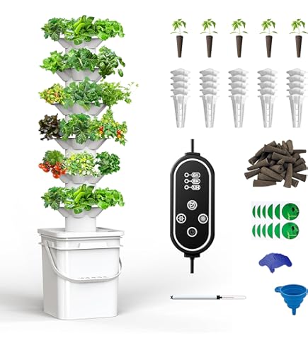 Amazon.com : nLn Hope Garden Tower Hydroponics Growing System 30