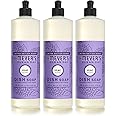 Mrs. MEYER'S Clean Day Liquid Dish Soap, Lilac Scent, 16 Ounce Bottle (Pack of 3)