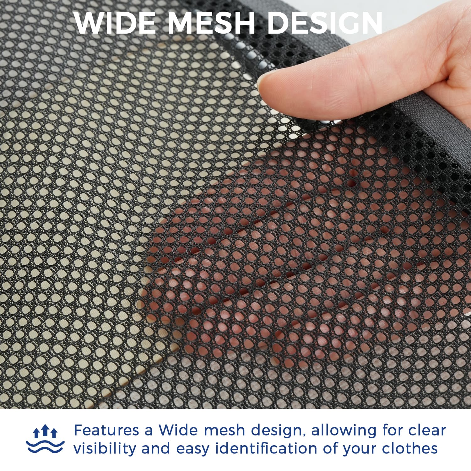 BAGAIL BAGAIL 4 Set/6 Set/8 Set Compression Packing Cubes Travel Accessories Expandable Packing Organizers (Half Mesh, 6-Black)