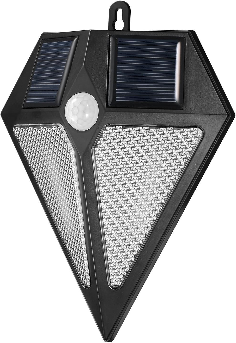 Solario Bright Solar Power Outdoor LED Light - Motion Sensor Activated Outside Wall Security LED Light - No Tools Required, Peel & Stick - Weatherproof - For Entrance, Deck, Porch, Patio, Driveway (1)