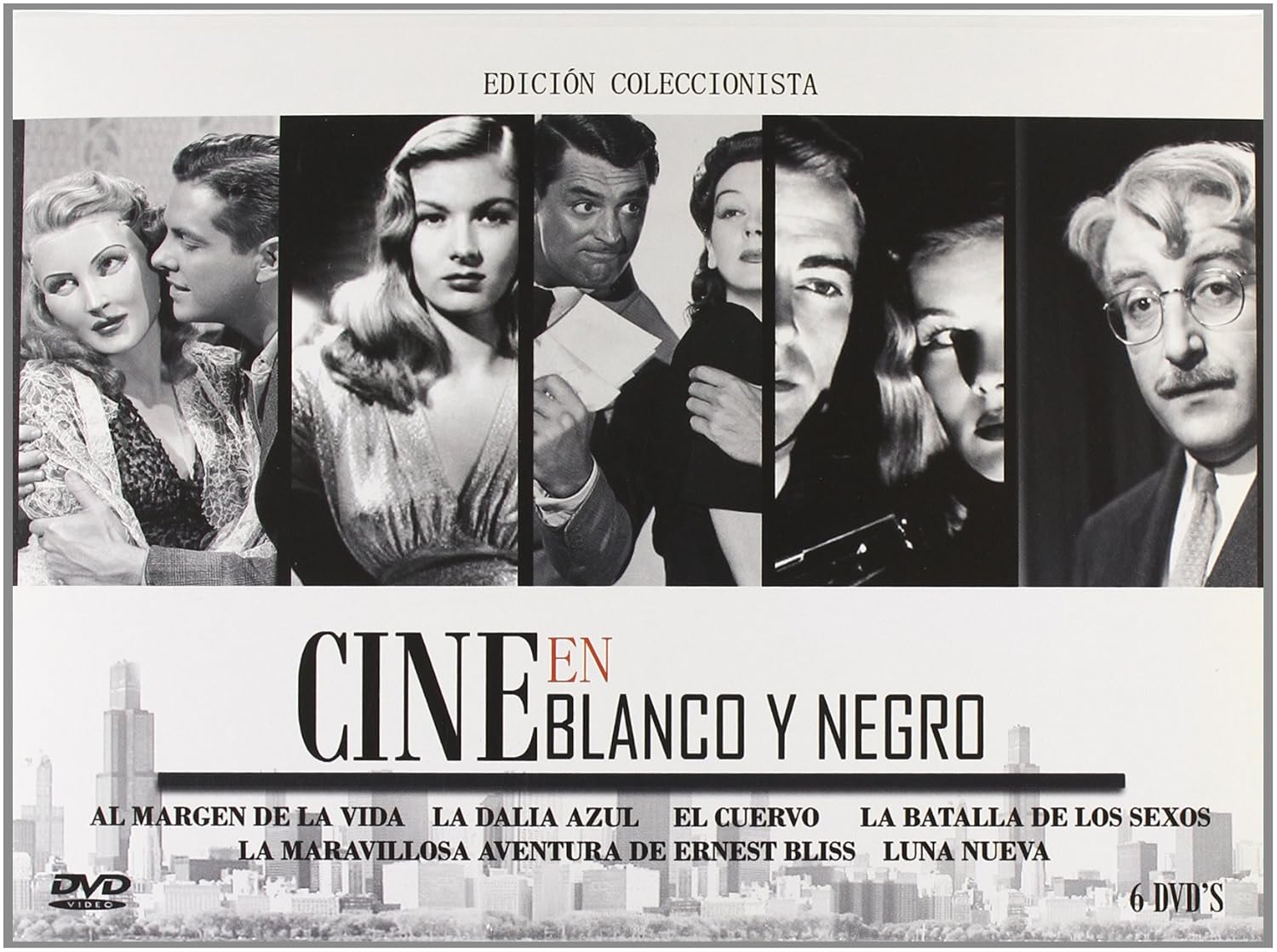 Caja Cine B&N (6 Discos 5 Películas E.E.) [DVD]: Amazon.es: Varios: Cine y Series TV