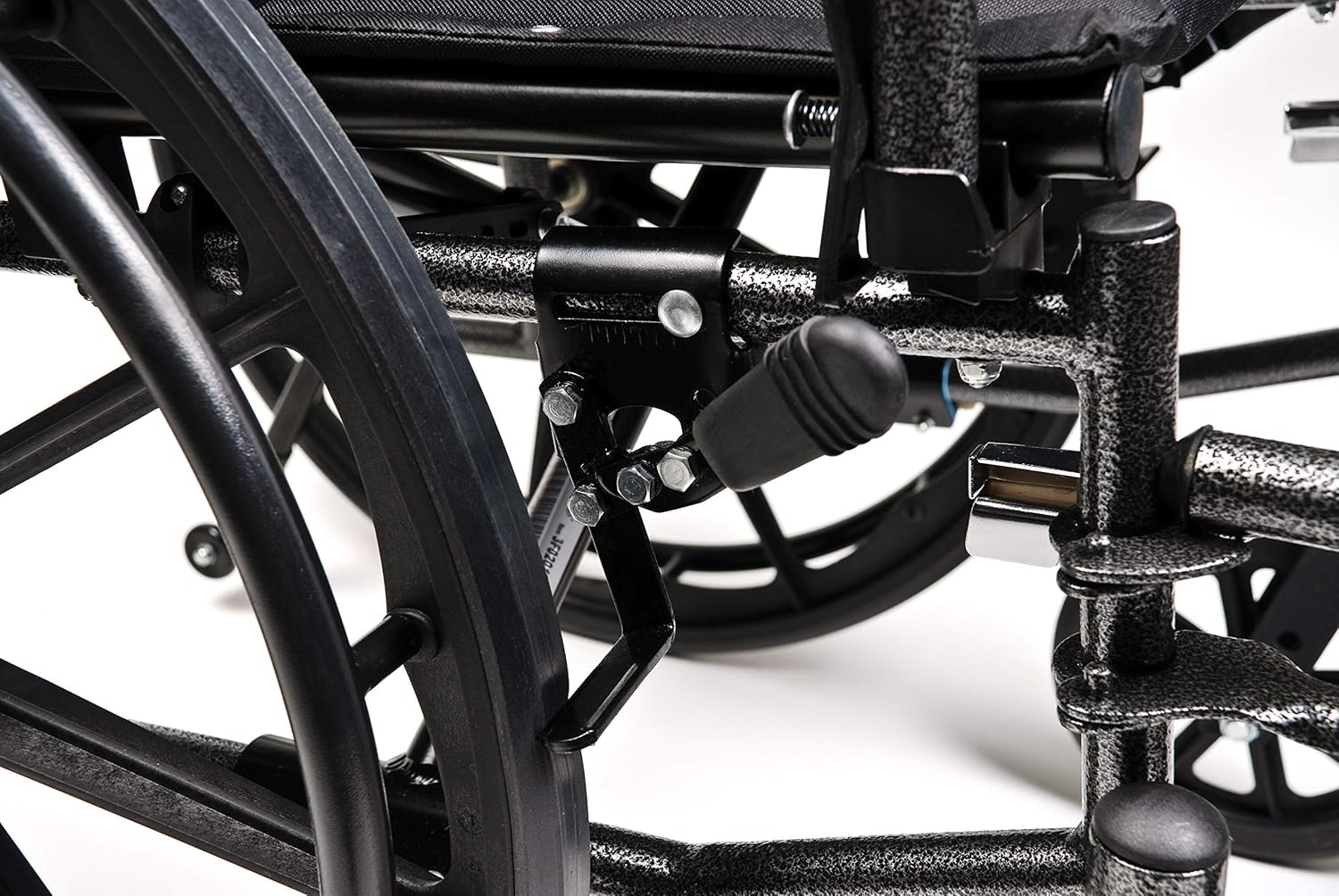 Everest & Jennings Traveler L4 Lightweight Wheelchair, Adjustable-Height Desk Arms & Elevating Legrests, 18x18" Seat, Silvervein Color: Industrial & Scientific