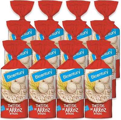 - Panquecas de arroz integral (12 unidades)
