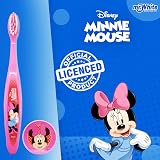MR.WHITE BRUSH YOUR WAY Disney Minnie Mouse Kids Toothbrush Soft Bristles 3-12 view 2