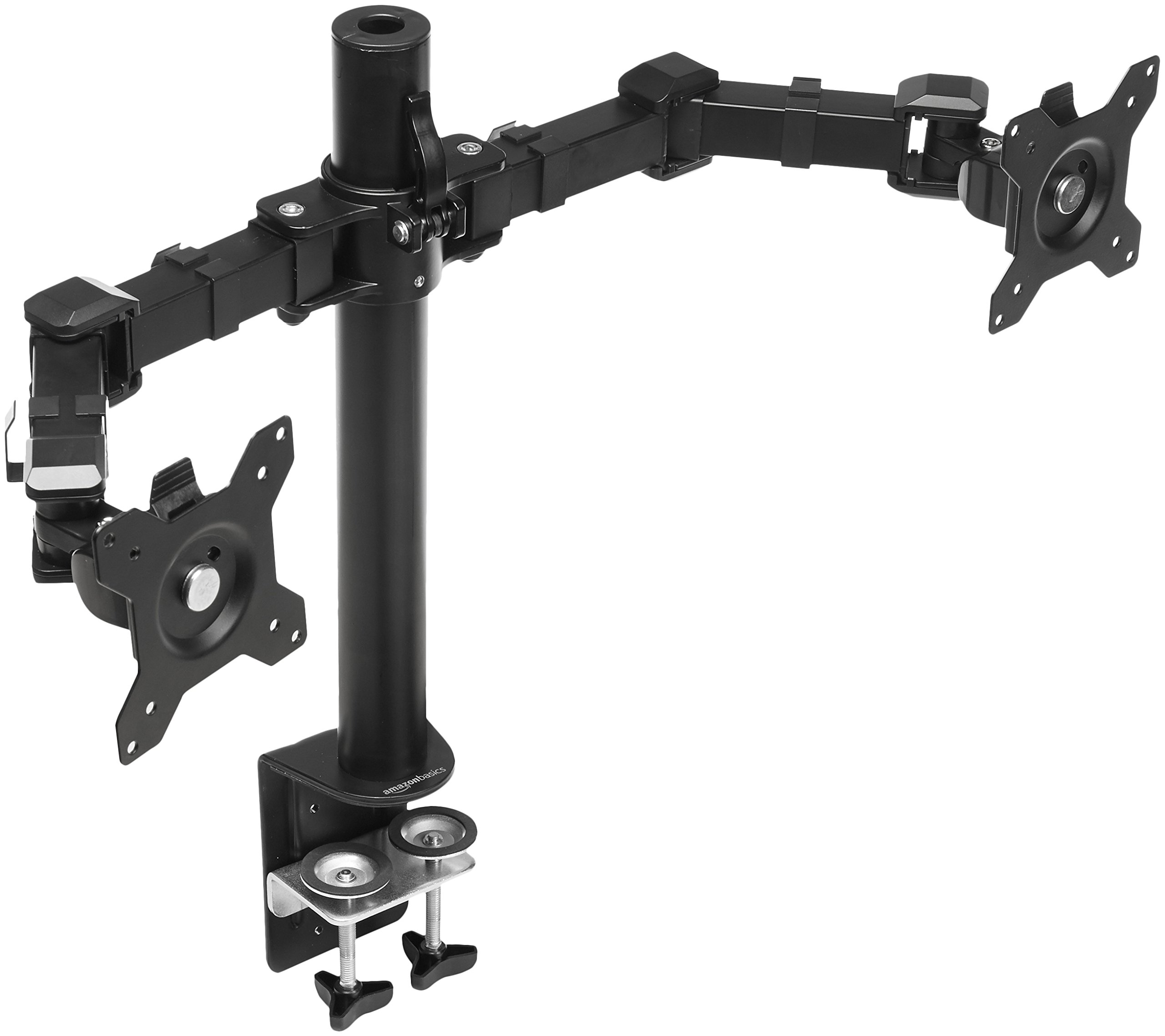 Buy AmazonBasics Dual Monitor Stand 